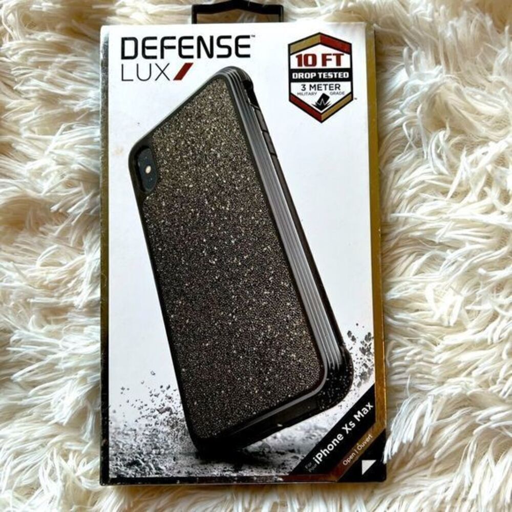 NWT Defense Liz iPhone XS Max Glitter Case